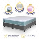 Ver imagem 4 de Cama Box Lagos Molas Ensacadas Queen 158x198 King House