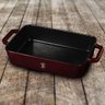 Forma Assadeira Ferro Fundido 20x30cm 3l Burgundy Berlinger Haus Tabuleiro Antiaderente Cozinha - 7