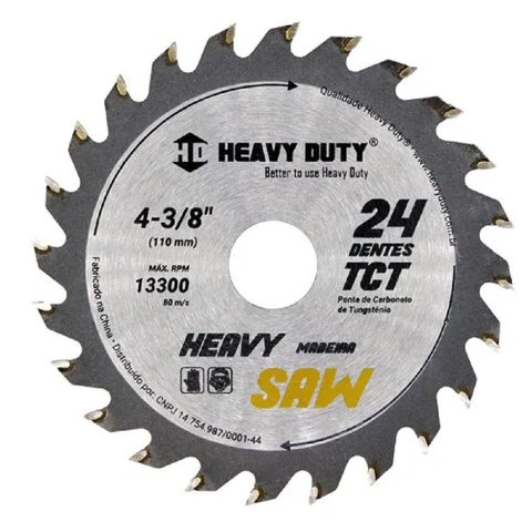 Disco Serra Videa 4.3/8 X 24 Dentes - 20 Unidades