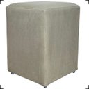 Ver imagem 2 de Kit 2 Puff Dado Decorativo para Sala Quarto Penteadeira Suede Cores