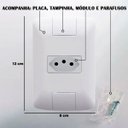 Ver imagem 5 de Kit 10 Cj 4x2 1 Tomada 2p+t Tramontina Aria 10 a 250 V