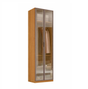 Ver imagem 7 de Guarda Roupa Modular 2 Portas Reflecta com Gavetas 70cm Altezza Belmax:Freijó