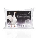 Ver imagem 1 de Travesseiro Pluma De Ganso Extra Macio Premium 1 Pç Barato