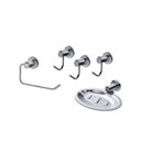 Ver imagem 1 de Kit Acessorios P/ Banheiro 5 Pecas Turim