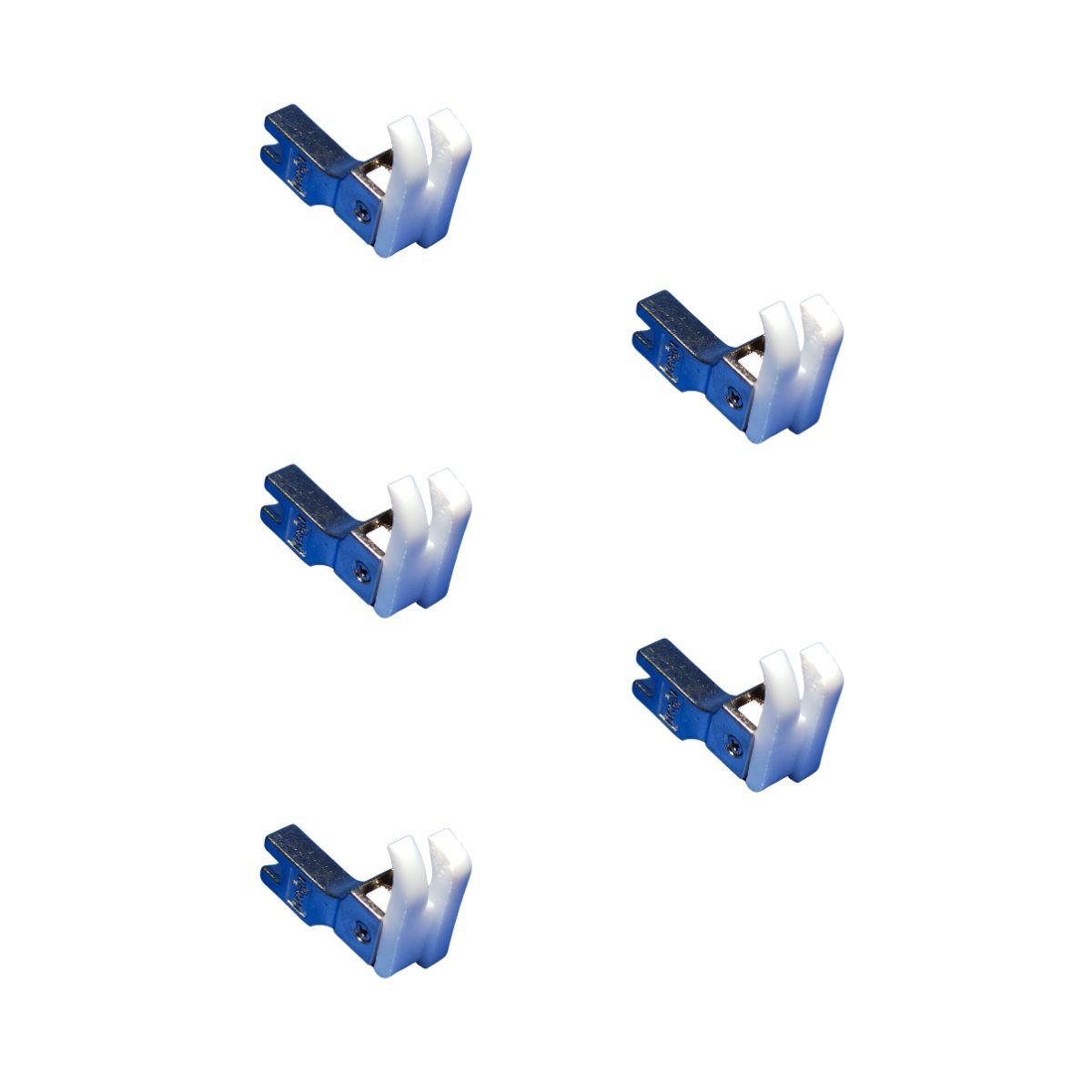 05 Pé Calcador de Teflon Pesponto Compensado para Maquina Reta Industrial Lado Direito 1mm Tcr-1/32n - 4