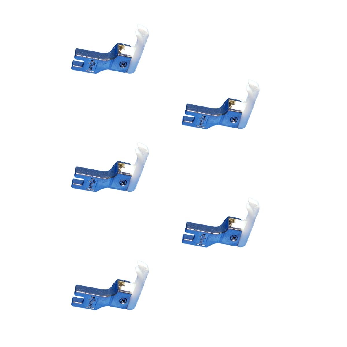 05 Pé Calcador de Teflon Pesponto Compensado para Maquina Reta Industrial Lado Direito 1mm Tcr-1/32n - 5