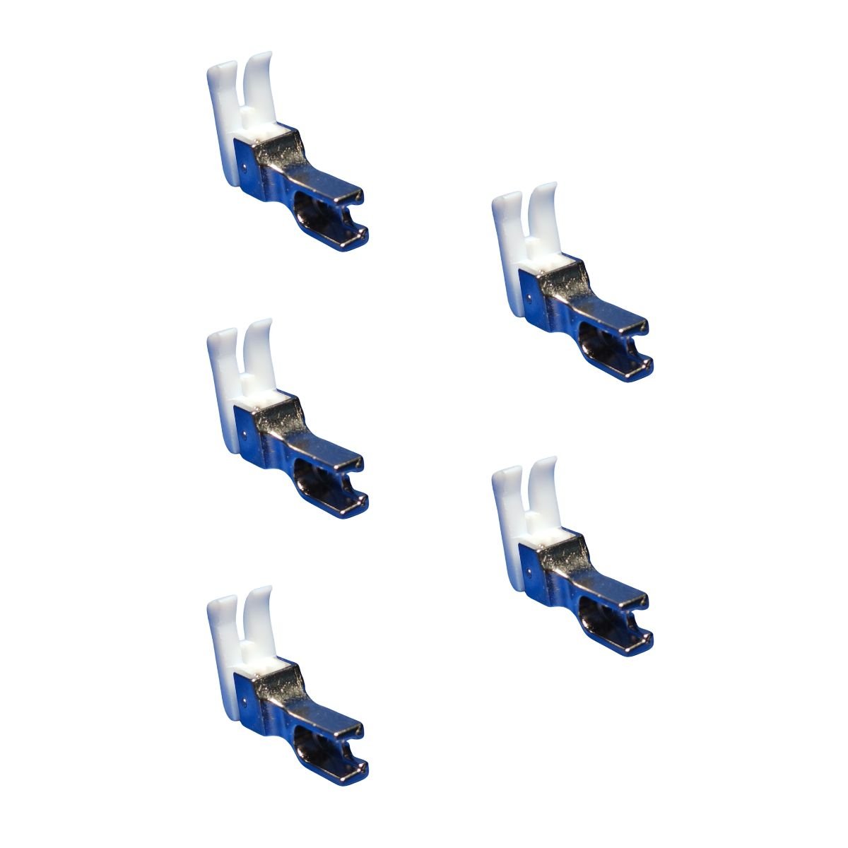 05 Pé Calcador de Teflon Pesponto Compensado para Maquina Reta Industrial Lado Direito 1mm Tcr-1/32n - 6