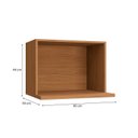 Ver imagem 4 de Armário Aéreo para Microondas 60cm Ciela Marrom/Canela