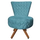 Ver imagem 4 de Kit Maca Metalasse com Mocho e Escadinha Base Slk Decor Nina Azul Turquesa