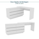 Ver imagem 6 de Escrivaninha em L ou Reta Oring 6 Gavetas 139,8cm CabeCasa MadeiraOriginals