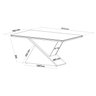 Mesa de Jantar Retangular 200x90 Noble com 8 Cadeiras Iza - 3