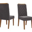 Ver imagem 6 de Mesa de Jantar Retangular 200x90 Noble com 8 Cadeiras Iza