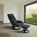 Ver imagem 1 de Conjunto com 2 Poltronas de Massagem com Apoio para Pés Louisiana