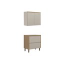 Ver imagem 2 de Cozinha Completa 2 Peças 3 Portas Allure CZ698 Gris Linea