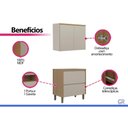 Ver imagem 5 de Cozinha Completa 2 Peças 3 Portas Allure CZ698 Gris Linea