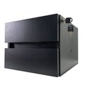 Ver mais imagens de Escrivaninha Mesa Escritório em L Retrô Gold com 4 Gavetas