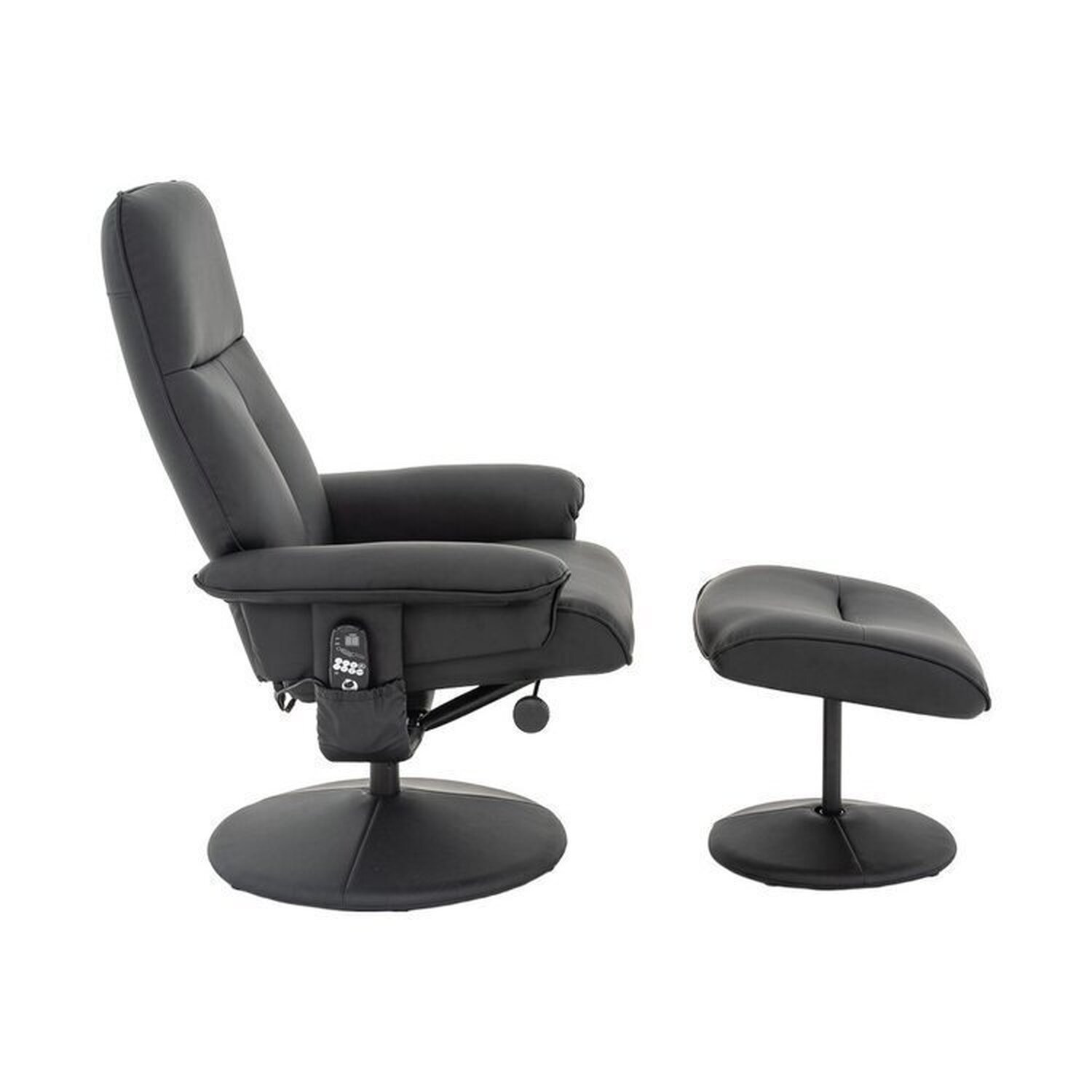 Conjunto com 2 Poltronas de Massagem Nebraska Pu Desing Moderno - 6