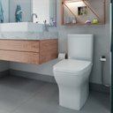 Ver imagem 3 de Kit 2 Vaso Sanitários com Caixa Acoplada e Assento Soft Close Boss Incepa Branco