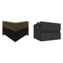 Ver imagem 2 de Balcão para Atendimento Recepção em L com 2 Gavetas 147,7x147,7cm