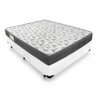 Cama Box Casal + Colchão De Espuma D33 - Ortobom - ISO 100 138cm Branco - 1