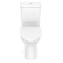 Ver imagem 2 de Kit 5 Vaso Sanitários com Caixa Acoplada e Assento Queda Amortecida Round Roca