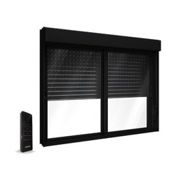 Janela Veneziana Integrada Automatizada com Motor 110v 120x150 Aluminio - 2