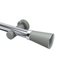 Ver imagem 1 de Kit Varão para Cortina Completo Nobre 28mm 2 Metros com Emenda Jade