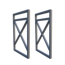 Ver imagem 1 de Suporte Nicho Prateleira Estilo Industrial Parede:Prateado