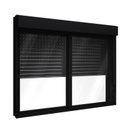 Ver imagem 3 de Janela de Alumínio de Correr 2 Folhas Móveis com Persiana Automatizada 220v 120x150 - Lucasa Eccellente