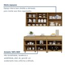Ver imagem 7 de Cozinha Completa Modulada 4 Peças 8 Portas 3 Gavetas 100% MDF Simone Mendes