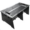 Churrasqueira Portátil Desmontável Camping Carvão Sgrill.aco - 4