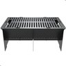 Churrasqueira Portátil Desmontável Camping Carvão Sgrill.aco - 3