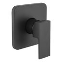 Ver imagem 1 de Misturador Monocomando Chuveiro Acabamento Quadrado Preto