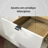 Armário de Cozinha Completa com Balcão para Pia Mdf 9 Portas Vert Plus - Freijó/soft - 6