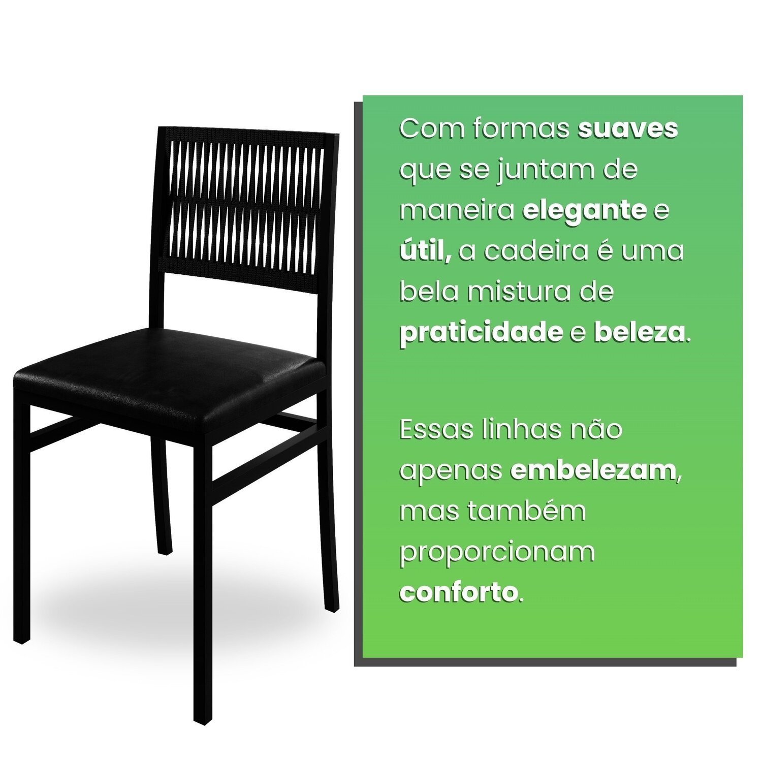 Conjunto Berlim Tampo Ripado Eucalípto 120x75cm com 4 Cadeiras Barcelona - 7