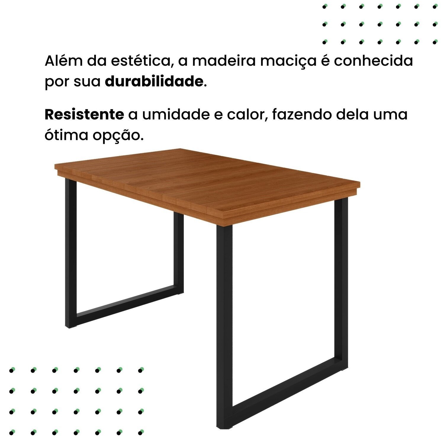 Conjunto Berlim Tampo Ripado Eucalípto 120x75cm com 4 Cadeiras Barcelona - 8