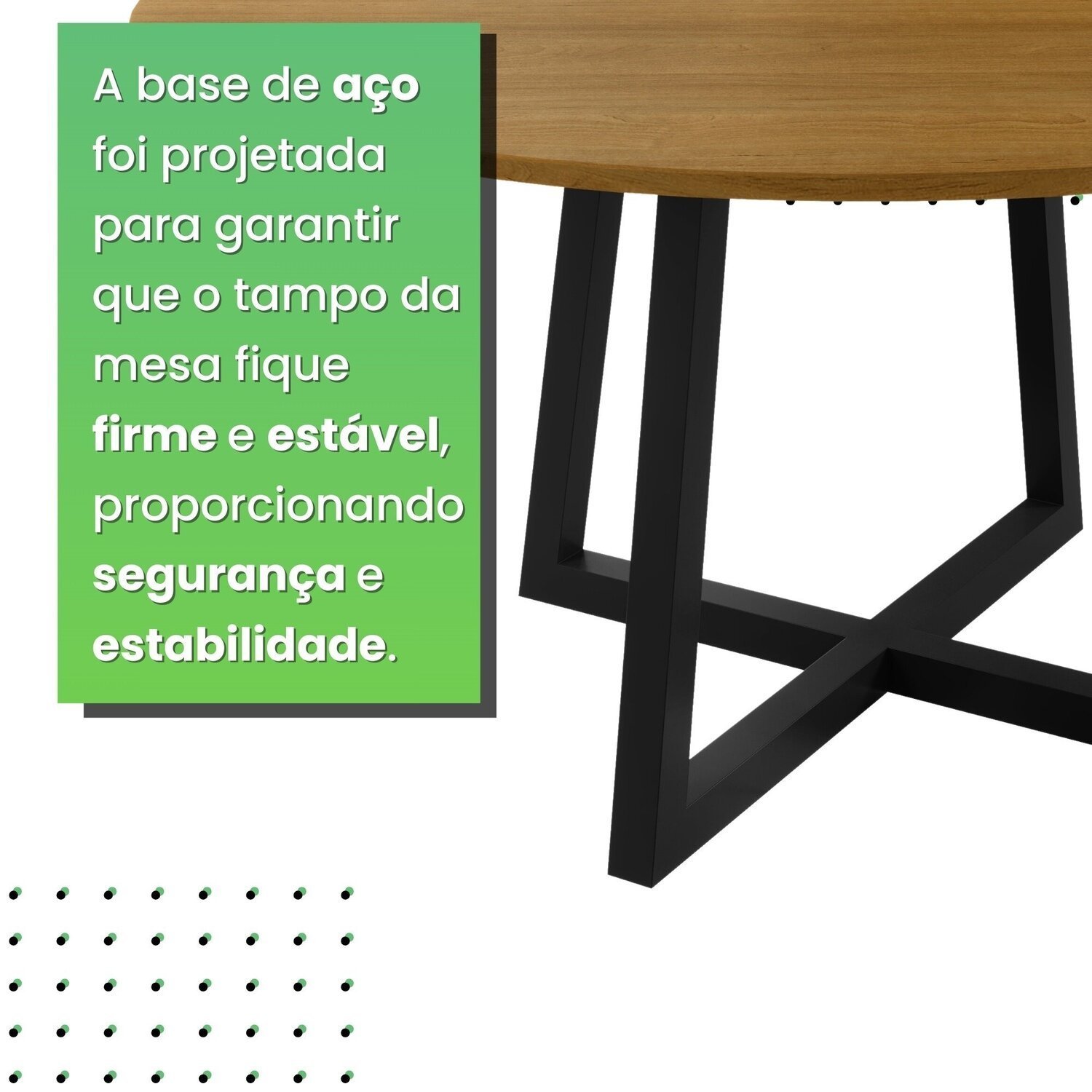 Conjunto Sala de Jantar 6 Cadeiras Madri com Braço Mesa Redonda 150cm Tampo Mdf Coliseu - 9