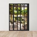 Ver imagem 2 de Porta Sacada de Alumínio 3 Folhas 210x120cm com Fechadura Linha 25