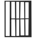 Ver imagem 3 de Porta Sacada de Alumínio 3 Folhas 210x120cm com Fechadura Linha 25