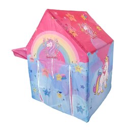 Barraca Casinha Infantil Com Toldo e Janelinha Unicórnio - 4