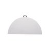 Mesa Dobrável Redonda Arizona Fratini 122 Cm (largura) Tampo Plástico Branco Base Aço Carbono - 7