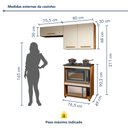 Ver imagem 3 de Cozinha Completa Modulada 3 Portas Angra