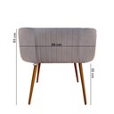 Ver imagem 5 de Mini Berço Moises Suede Bege - D'classe Decor