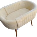 Ver imagem 4 de Mini Berço Moises Suede Bege - D'Classe Decor
