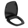 Assento Sanitário Polipropileno Soft Close Thema Preto Incepa * - 2