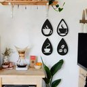 Ver imagem 1 de Quadro mdf para cozinha formato gota