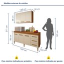 Ver imagem 3 de Cozinha Completa Modulada 6 Portas 3 Gavetas Maceió