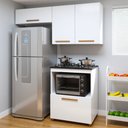 Ver imagem 1 de Cozinha Completa Modulada 4 Portas Paraty Mais Funcional
