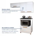 Ver mais imagens de Cozinha Completa Modulada 4 Portas Paraty Mais Funcional