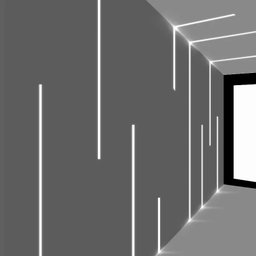 Perfil Alumínio Preto Sobrepor + Fita Led Frio + Fonte 2m - 4